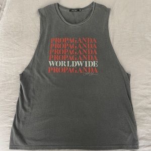 Obey “Propaganda” Tank- Worn